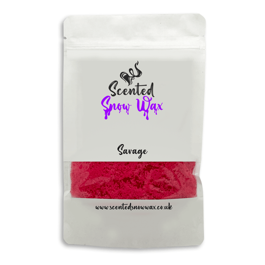 ScentedSnowWax 50g Pouch Savage (aftershave) Scented Snow Wax